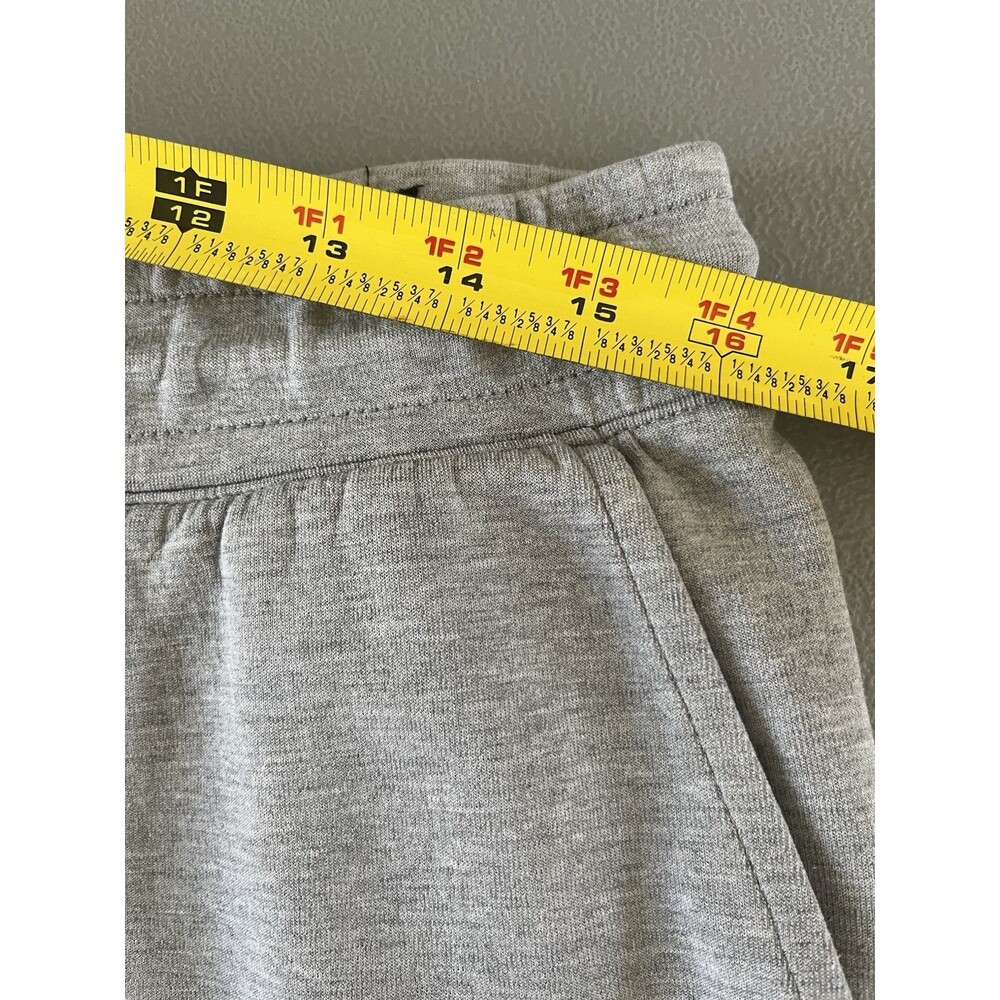 Nike Tech Fleece Joggers Men’s Sz Large Gray Black Sweatpants Premium Loungewear - Picture 6 of 12
